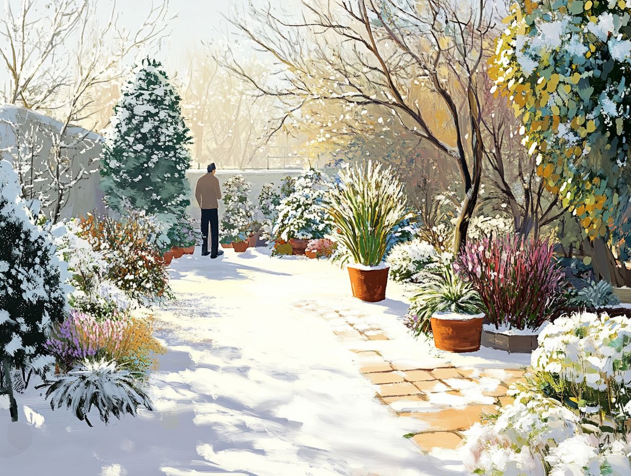 Winter gardening strategies for maximizing microclimates