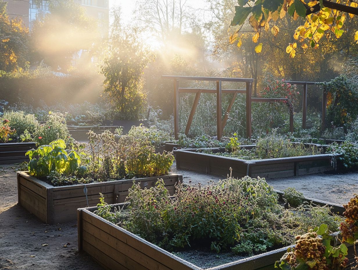 A gardener analyzing the unique weather conditions in their garden