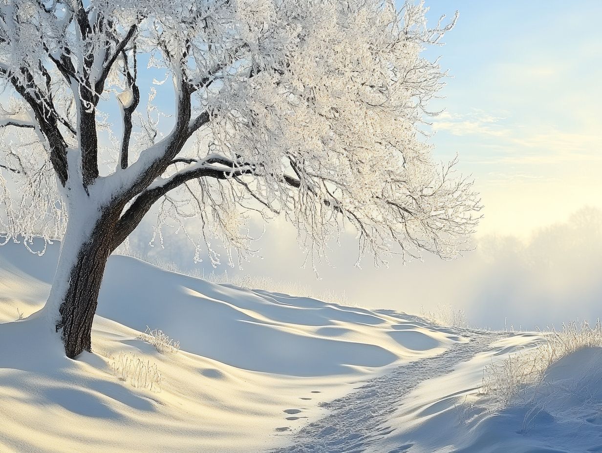 How do winter microclimates differ from regular climates?