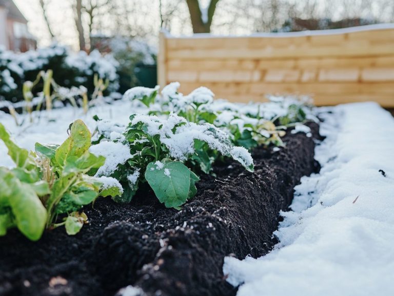 Using Compost as Winter Insulation