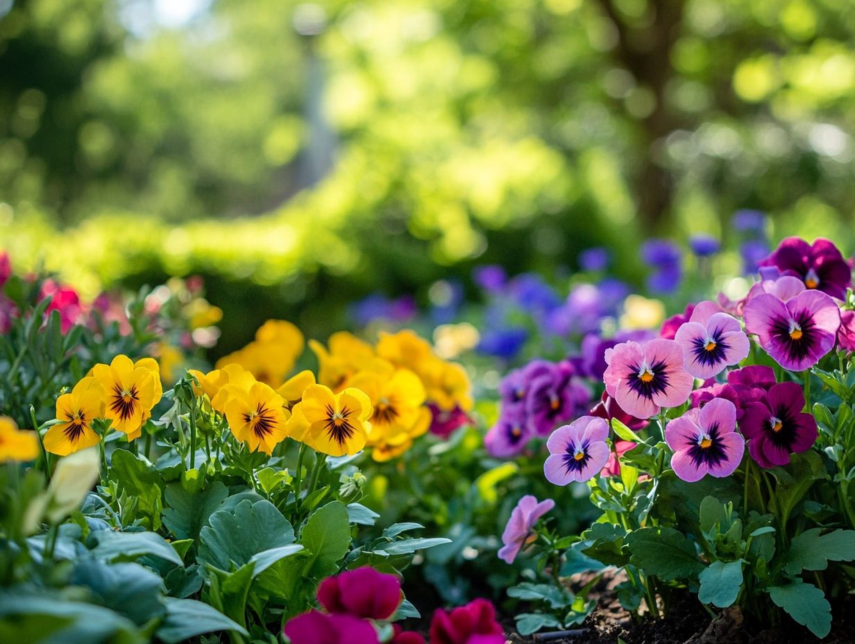 Examples of cold-weather annuals