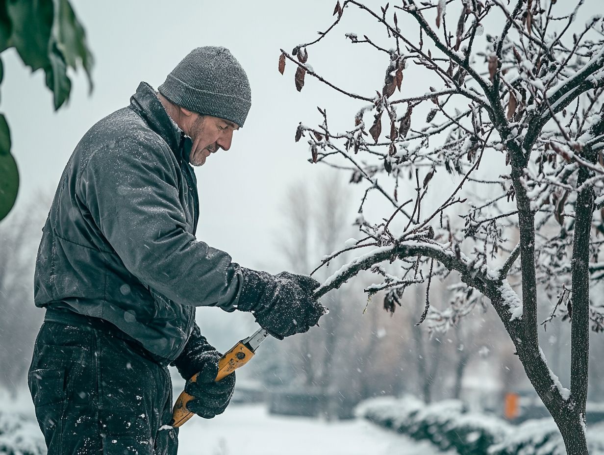 When to Prune in Winter