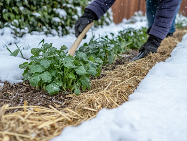 What Mulching Techniques Work Best in Winter?