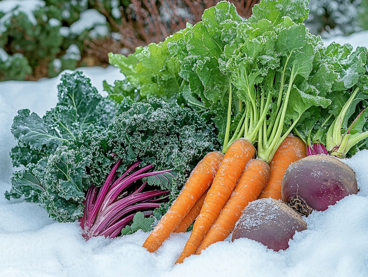 Various Methods for Overwintering Vegetables like Garlic and Carrots