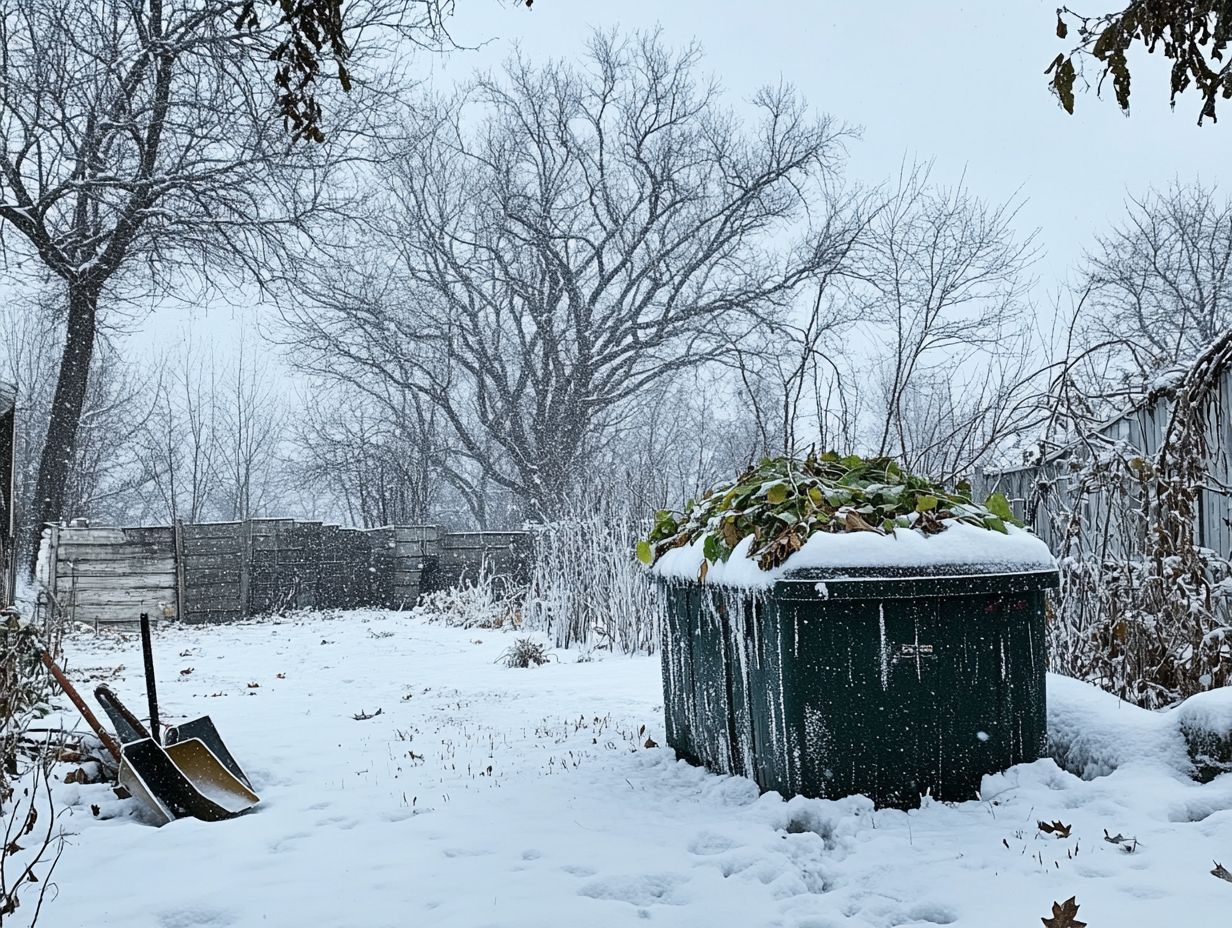 Understanding winter composting in cold climates