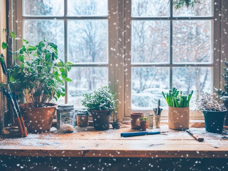 Winter Garden Maintenance Checklist