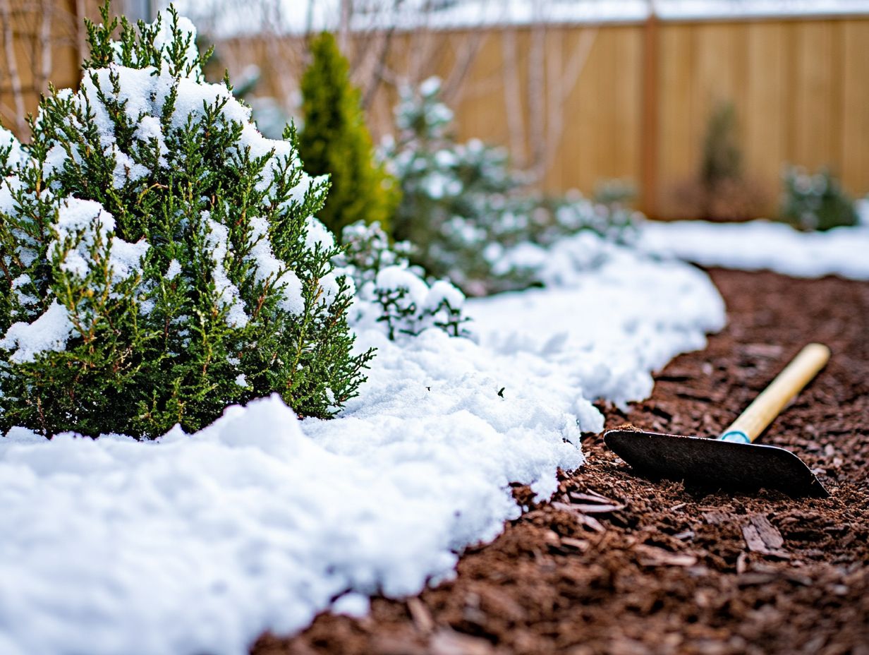 When to Mulch in Winter