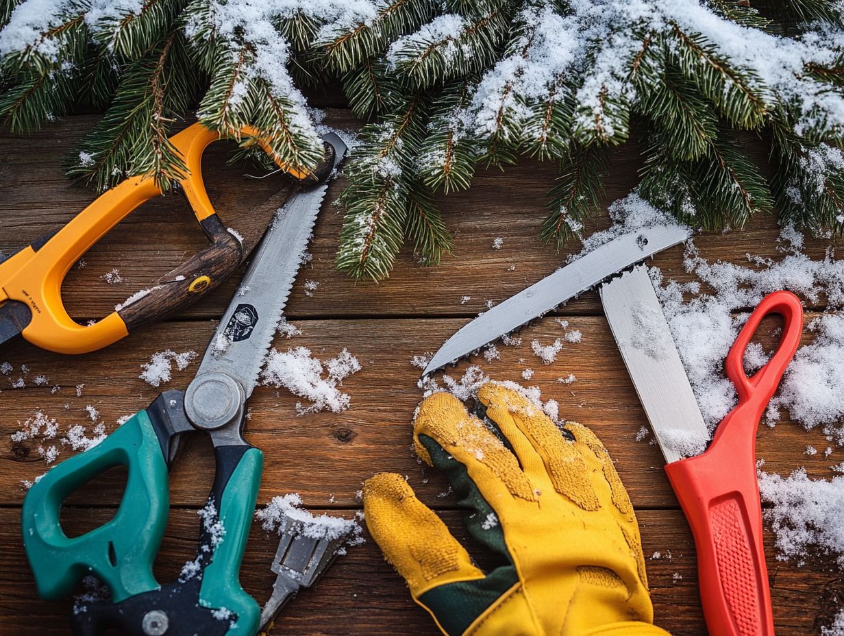 What are some essential winter pruning tools?