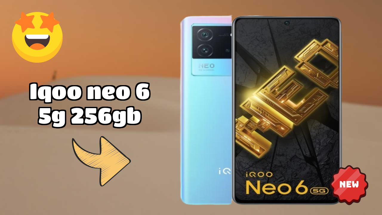 IQOO Neo 6 5G 256GB Display Technology: 6.62 Inches (16.81 Cm) Screen
