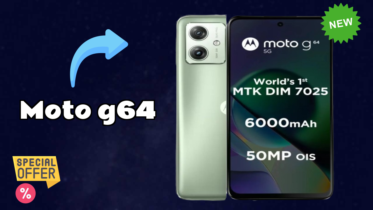 Moto G64 at ₹13,298 - Best Deal Available Right Now