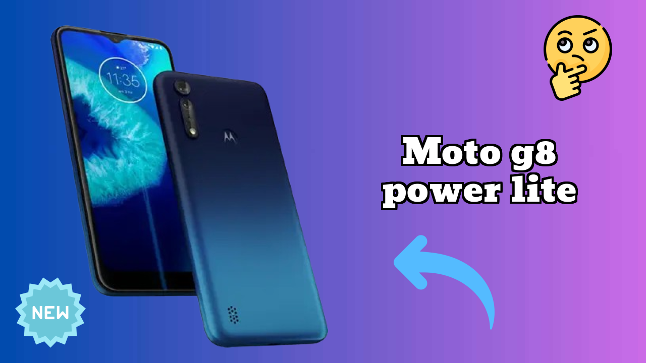 Moto G8 Power Lite Price Drop: Now Available at ₹7,999