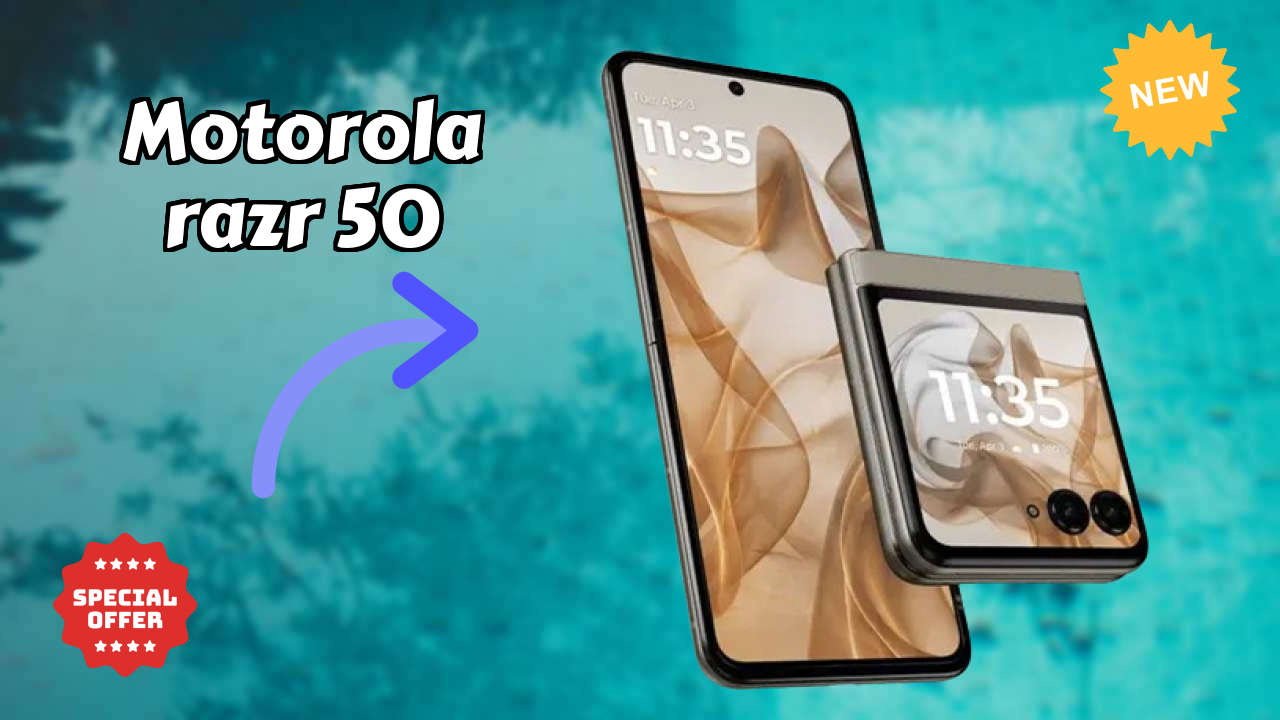 Motorola Razr 50 Display Size: 6.9 Inches (17.53 Cm) Screen Quality