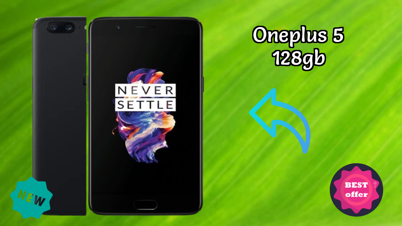 OnePlus 5 128GB Battery Life: 3300 MAh Dash Charging Charging Speed