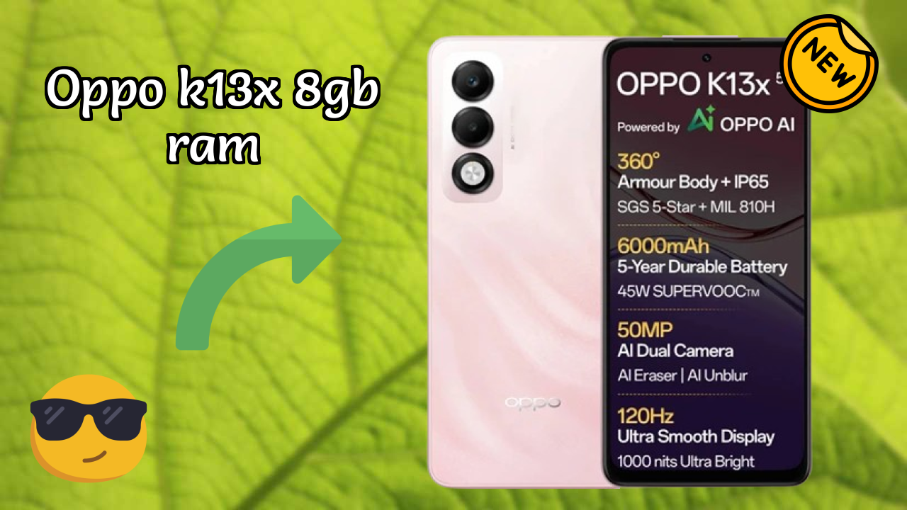 Unboxing Oppo OPPO K13x 8GB RAM - First Impressions & Features