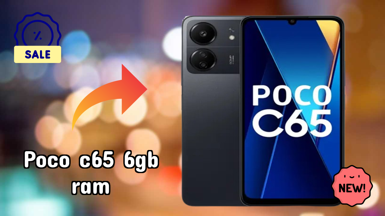 POCO C65 6GB RAM at ₹9,499 - Best Phone Under This Price