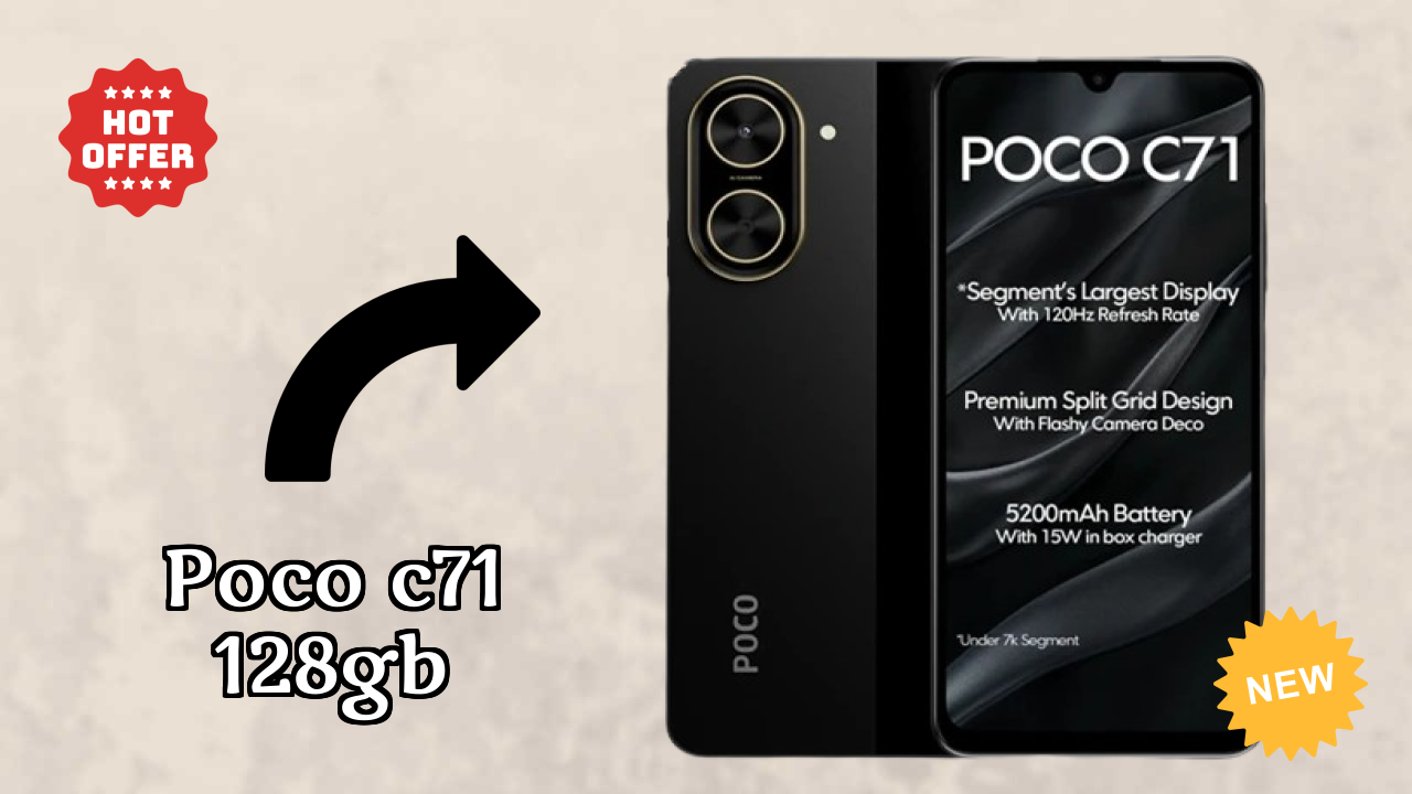 POCO C71 128GB Battery Review: 5200 MAh Charging Analysis