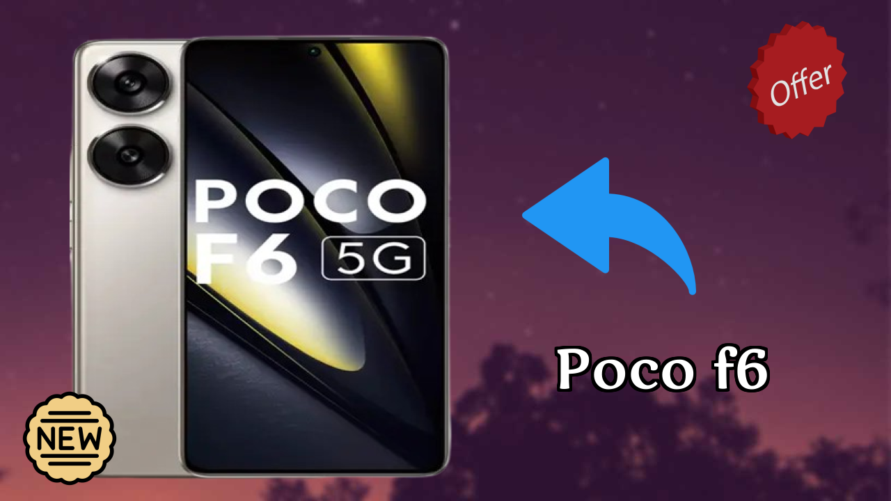 POCO F6 Price Drop Alert: Now at ₹21,890