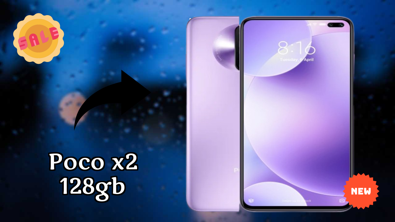POCO X2 128GB Display Quality: 6.67 Inches (16.94 Cm) Screen