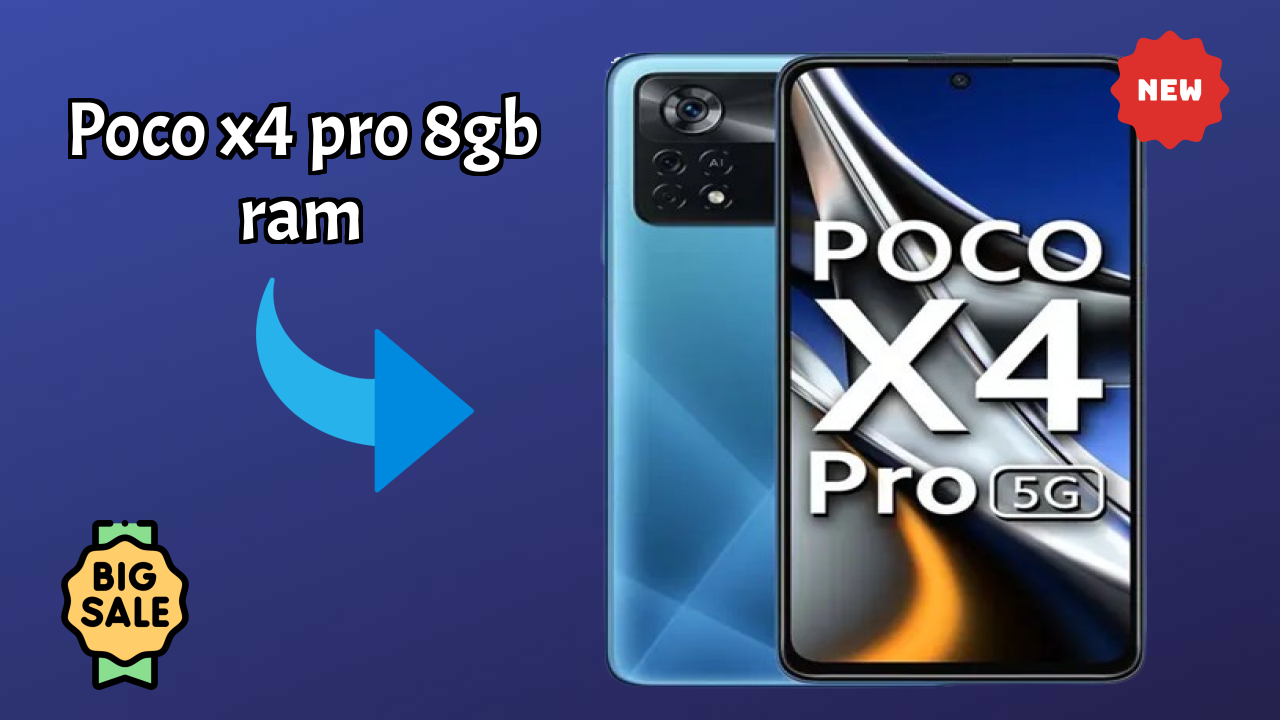 POCO X4 Pro 8GB RAM at ₹15,980 - Best Features Highlighted