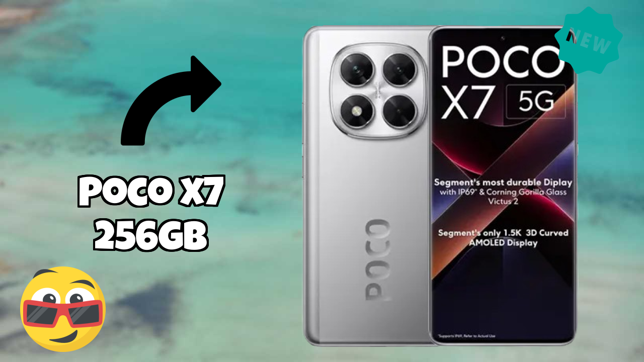 POCO X7 256GB Display Size: 6.67 Inches (16.94 Cm) Screen Quality