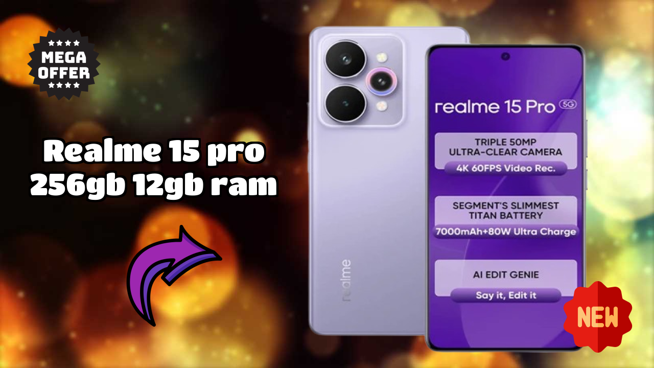 Realme 15 Pro 256GB 12GB RAM Display Quality: AMOLED Explained