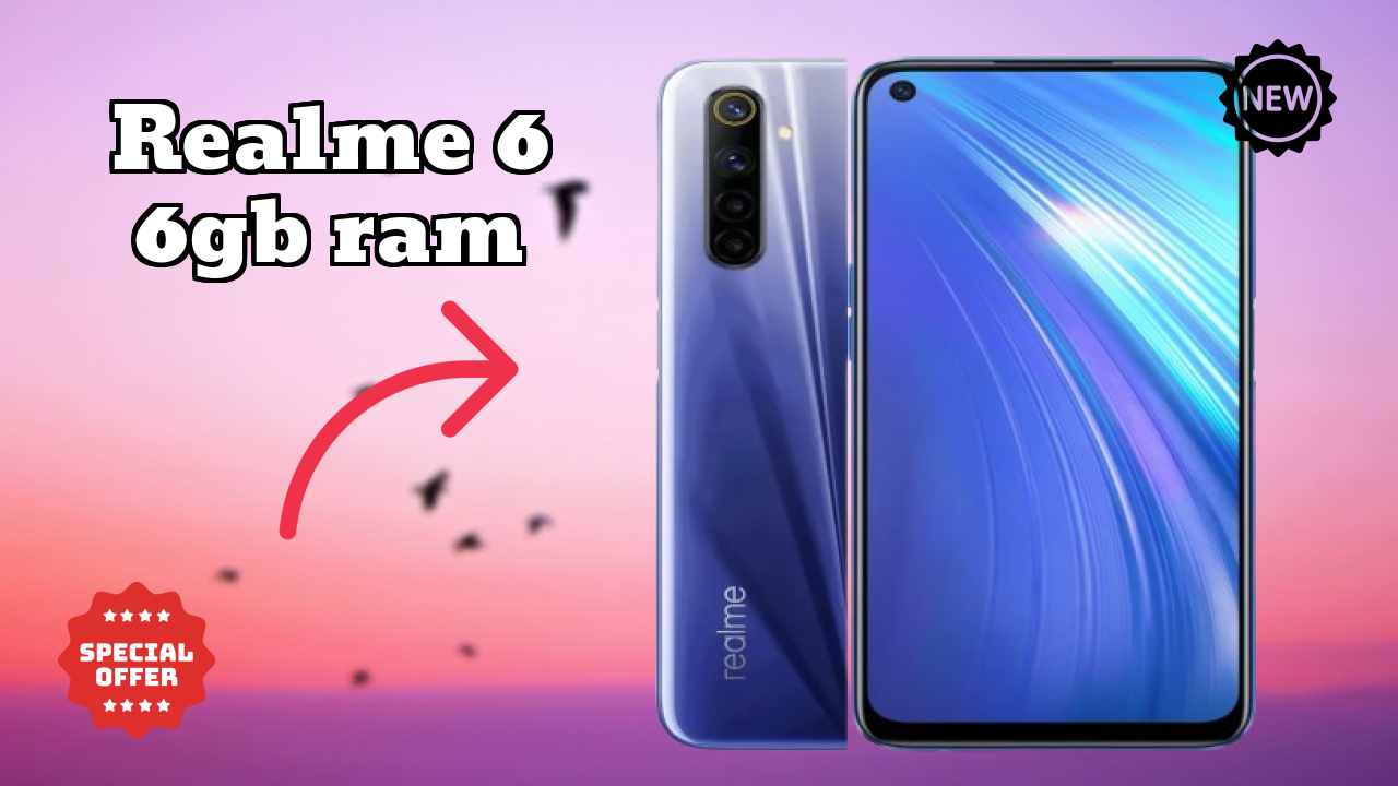 Realme 6 6GB RAM at ₹12,999 - Complete Specifications
