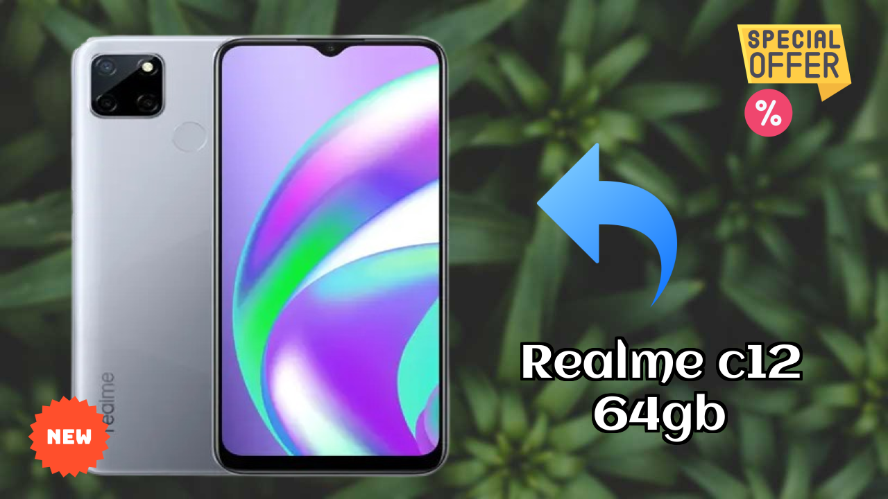 Realme C12 64GB Display Analysis: 6.52 Inches (16.56 Cm) Quality