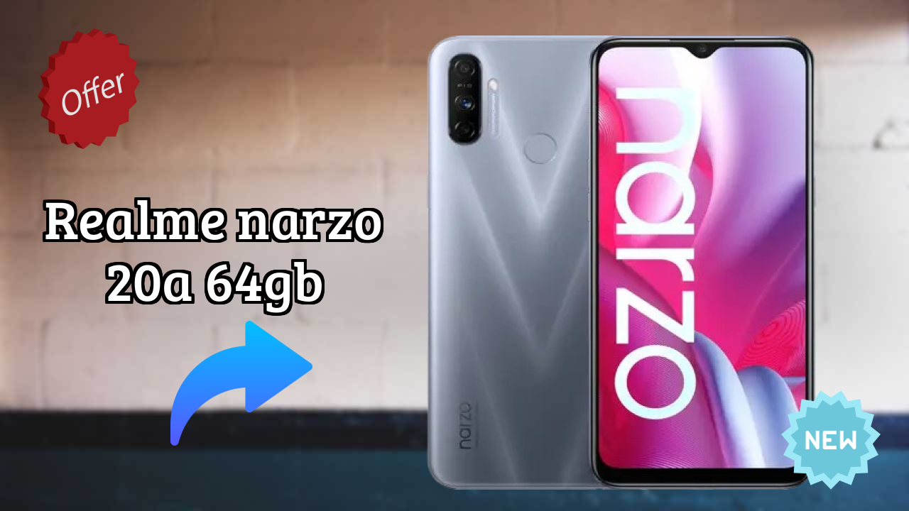 Realme Narzo 20A 64GB Display Review: 6.5 Inches (16.51 Cm) Screen Size