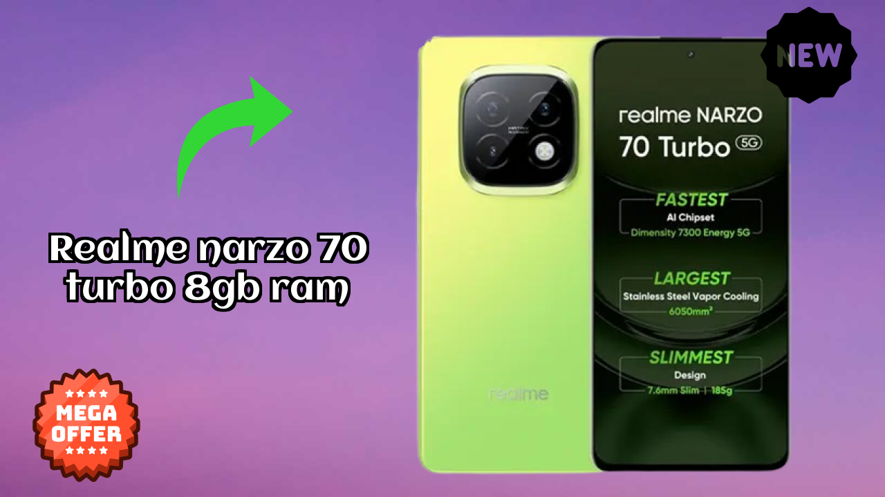 Realme Narzo 70 Turbo 8GB RAM Review: 8 GB RAM Gaming Performance