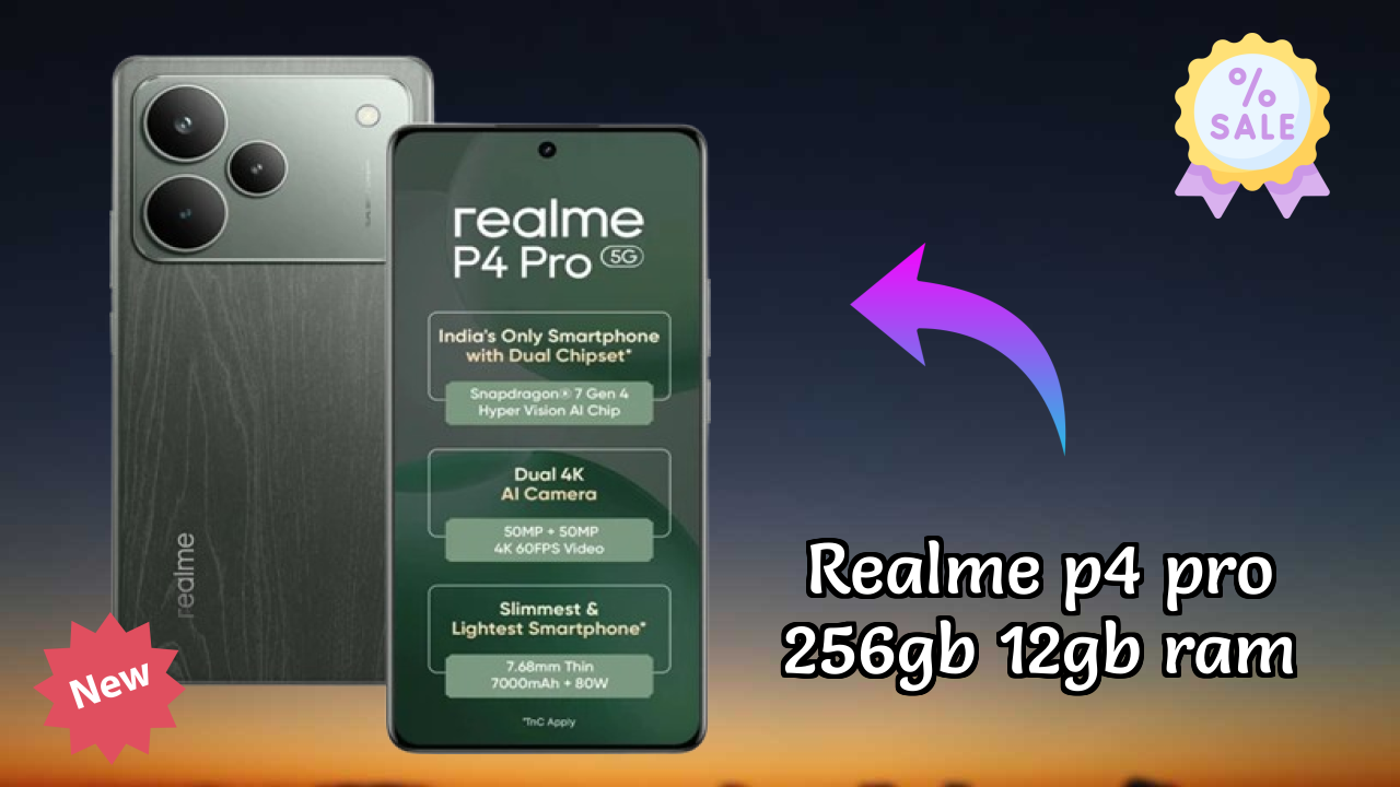 Realme P4 Pro 256GB 12GB RAM Gaming Benchmarks: Snapdragon 7 Gen 4 Tested
