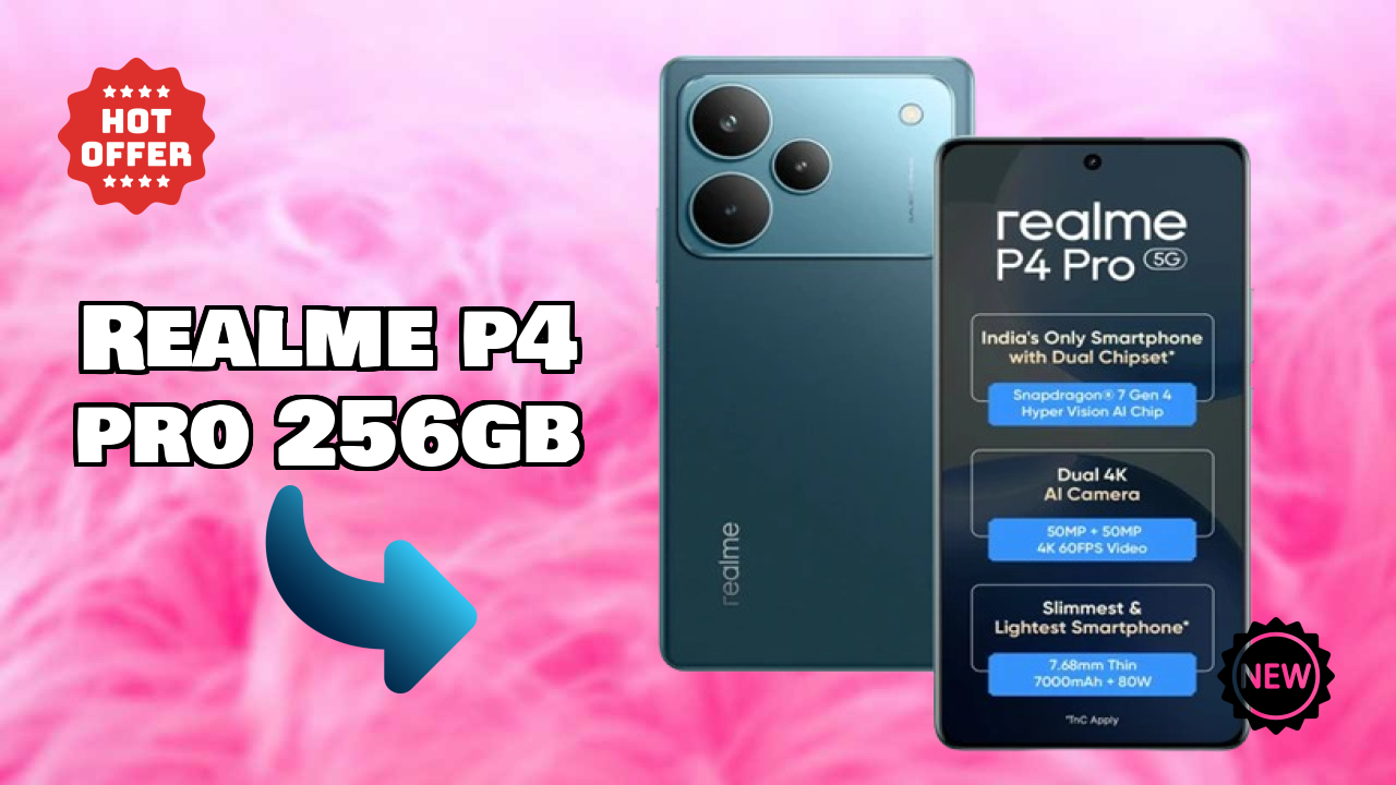 Realme P4 Pro 256GB at ₹28,499 - Complete Review & Rating