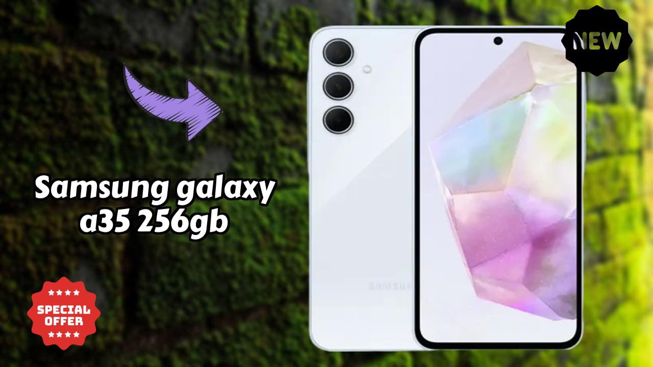 Samsung Galaxy A35 256GB Display Size: 6.6 Inches (16.76 Cm) Screen Test