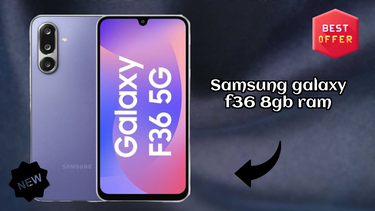 Samsung Galaxy F36 8GB RAM Camera Quality: 50 MP + 8 MP + 2 MP Rear Camera Samples Review
