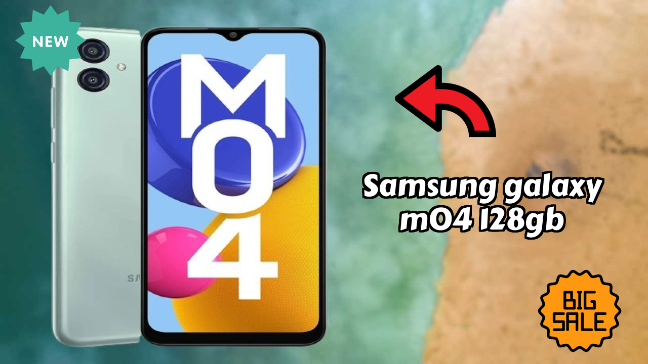 Samsung Galaxy M04 128GB RAM Performance: 4 GB RAM Multitasking