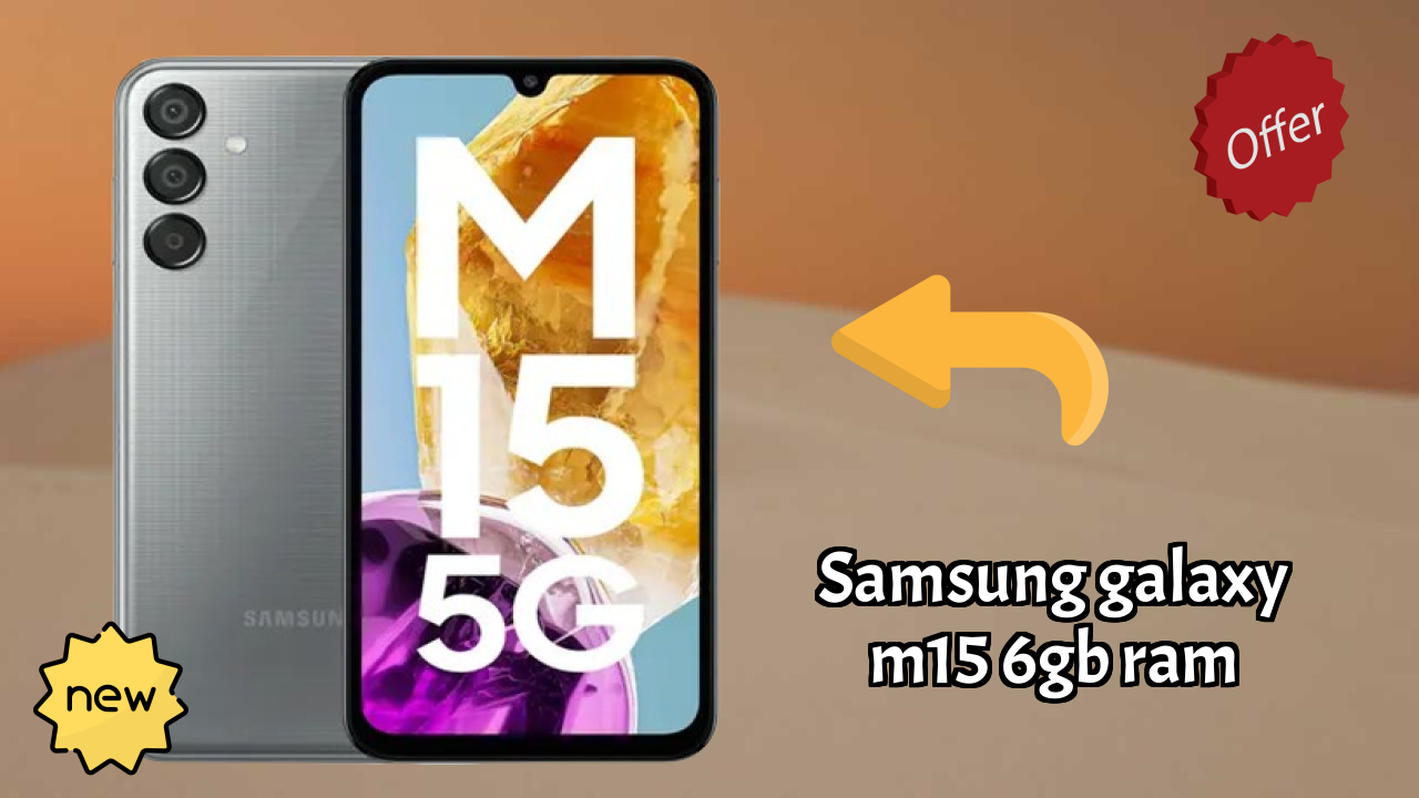 Samsung Galaxy M15 6GB RAM Price: ₹14,998 - Complete Analysis