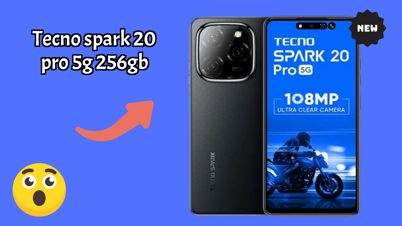 Tecno Tecno Spark 20 Pro 5G 256GB - Best Camera Phone Under ₹18,999