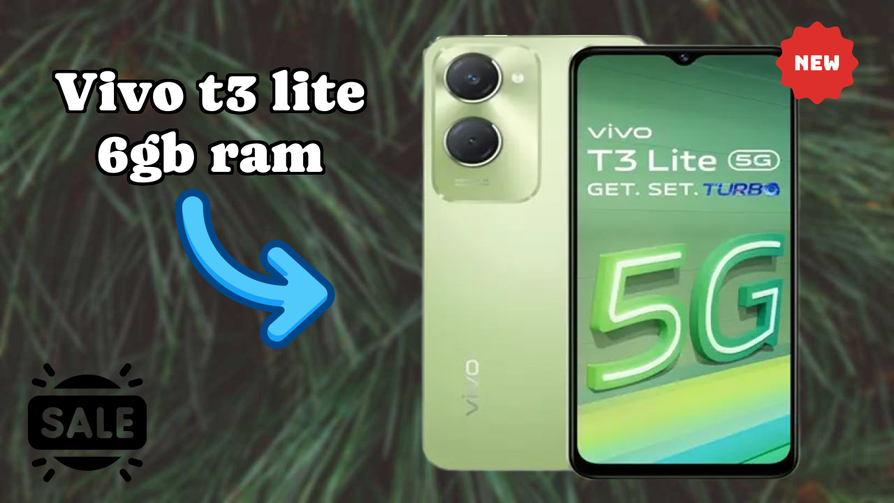 Vivo T3 Lite 6GB RAM Price Drop: Now Just ₹11,499 Available