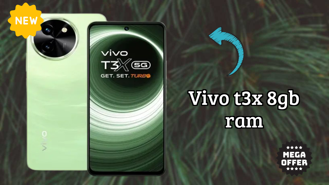 Vivo T3x 8GB RAM Performance: 8 GB RAM Gaming Test