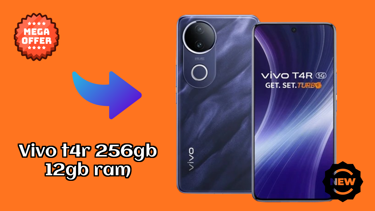 Vivo T4R 256GB 12GB RAM Display Review: 6.77 Inches (17.2 Cm) Screen Size