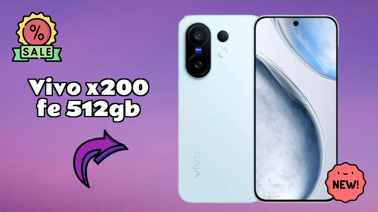 Vivo X200 FE 512GB at ₹59,998 - Best Deal Available