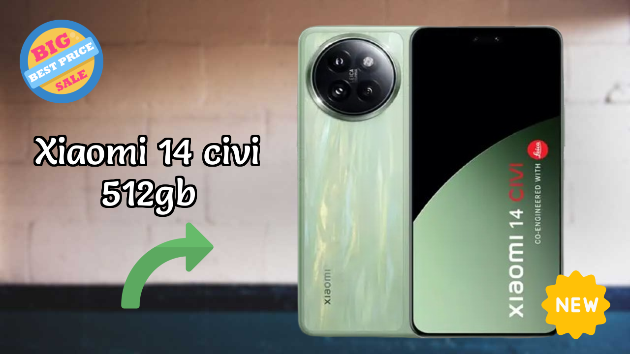 Xiaomi 14 Civi 512GB Camera Quality: 50 MP + 12 MP + 50 MP Rear Camera Photo Review