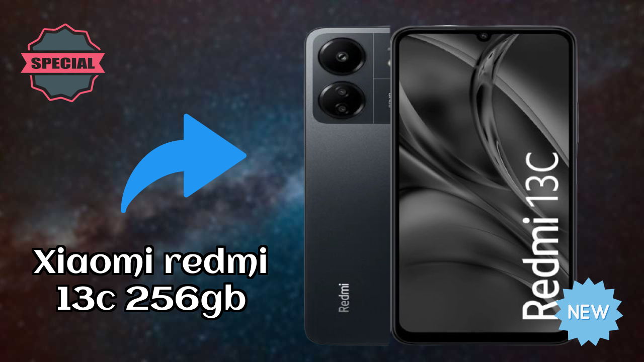 Xiaomi Redmi 13C 256GB at ₹12,999 - Complete Specifications List