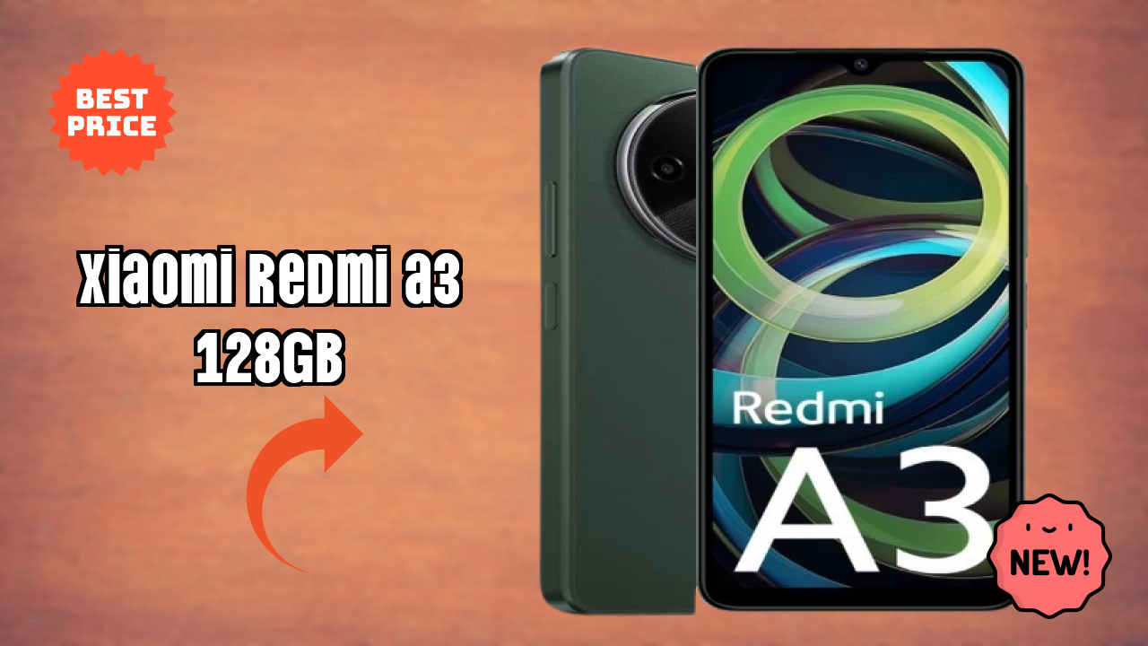 Xiaomi Redmi A3 128GB Display Analysis: 6.7 Inches (17.02 Cm) Screen Quality