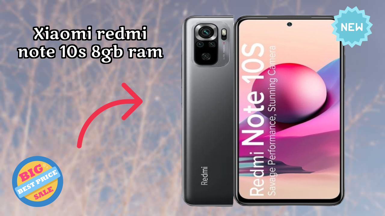 Xiaomi Redmi Note 10S 8GB RAM Camera Quality: 13 MP Front Camera Selfie