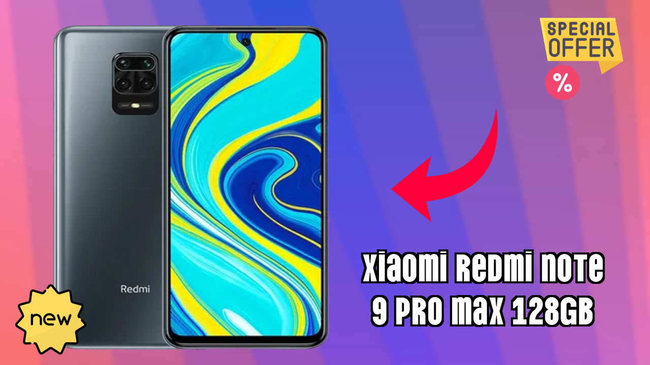 Xiaomi Redmi Note 9 Pro Max 128GB Display Size: 6.67 Inches (16.94 Cm) Screen Quality